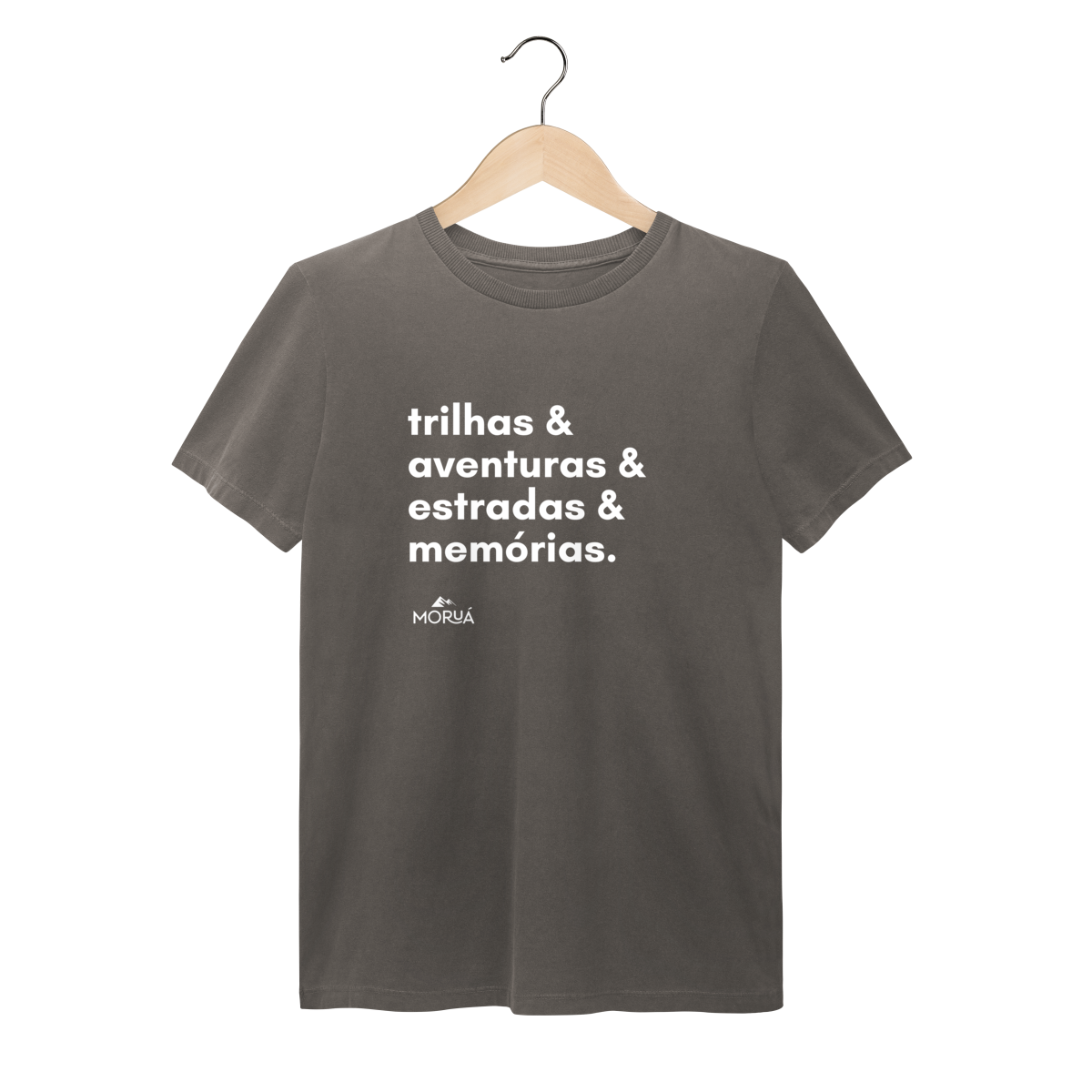 T-Shirt estonada Trilhas & aventuras