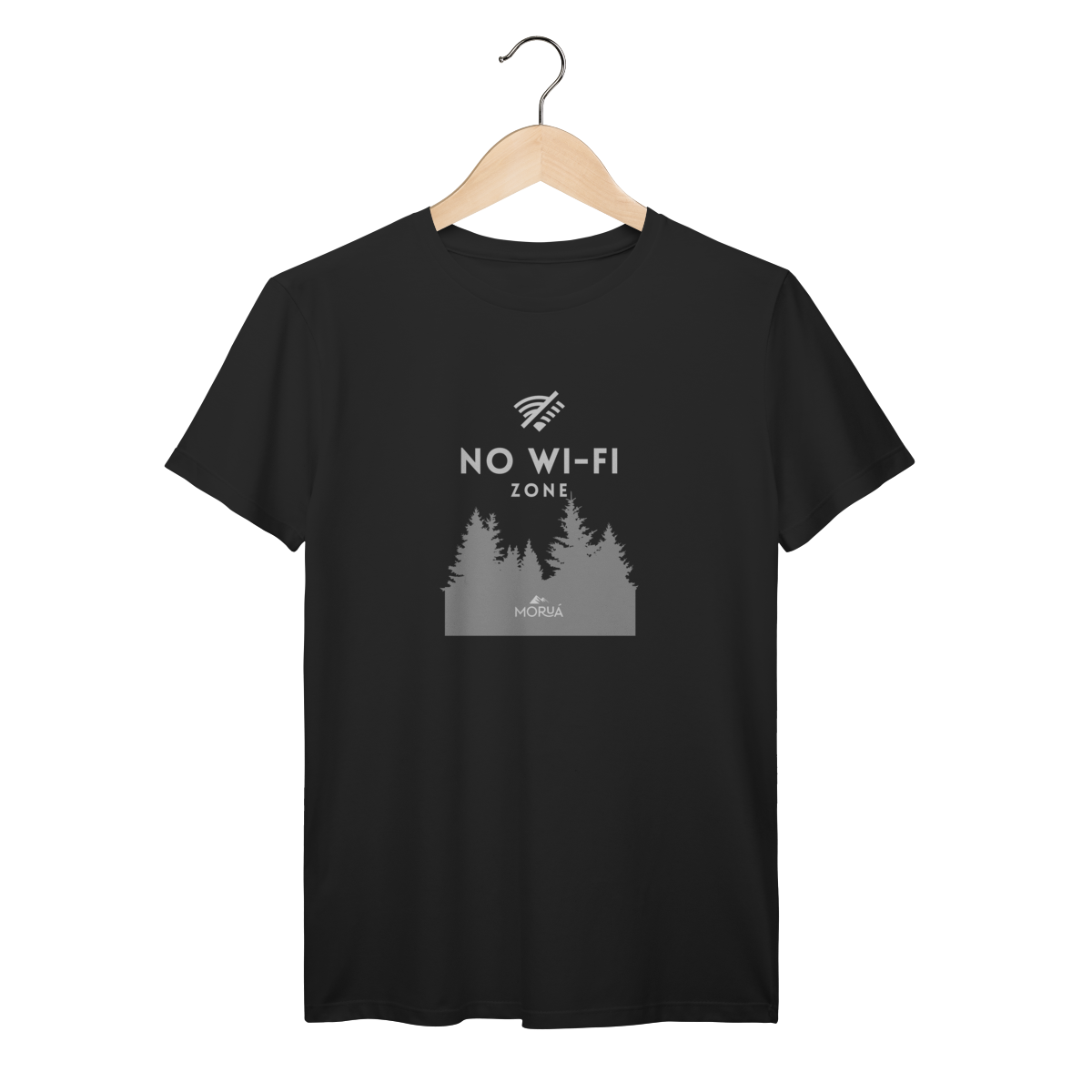 T-Shirt No Wi-fi zone