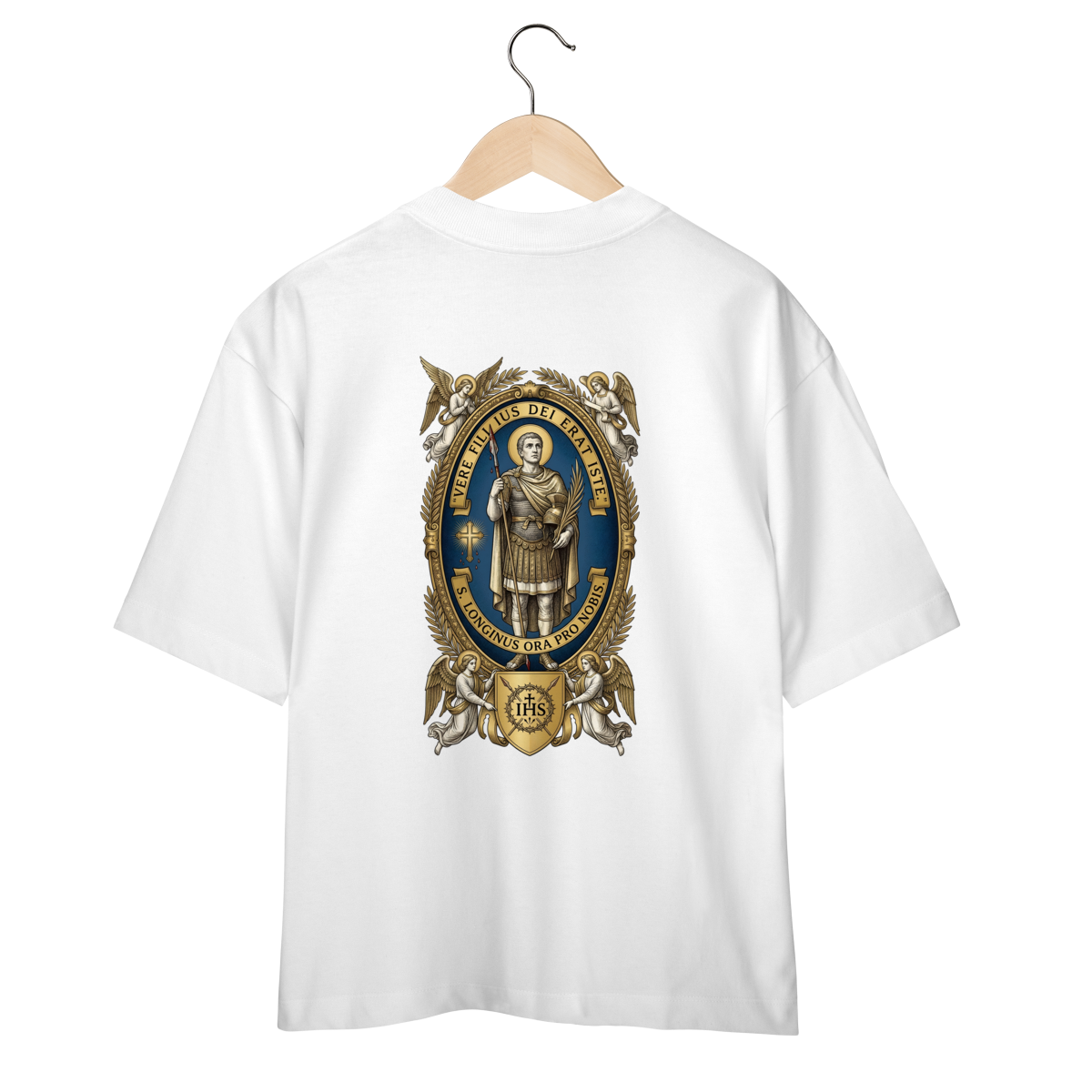 Camiseta Oversized 100% Algodão — Vere Filius Dei