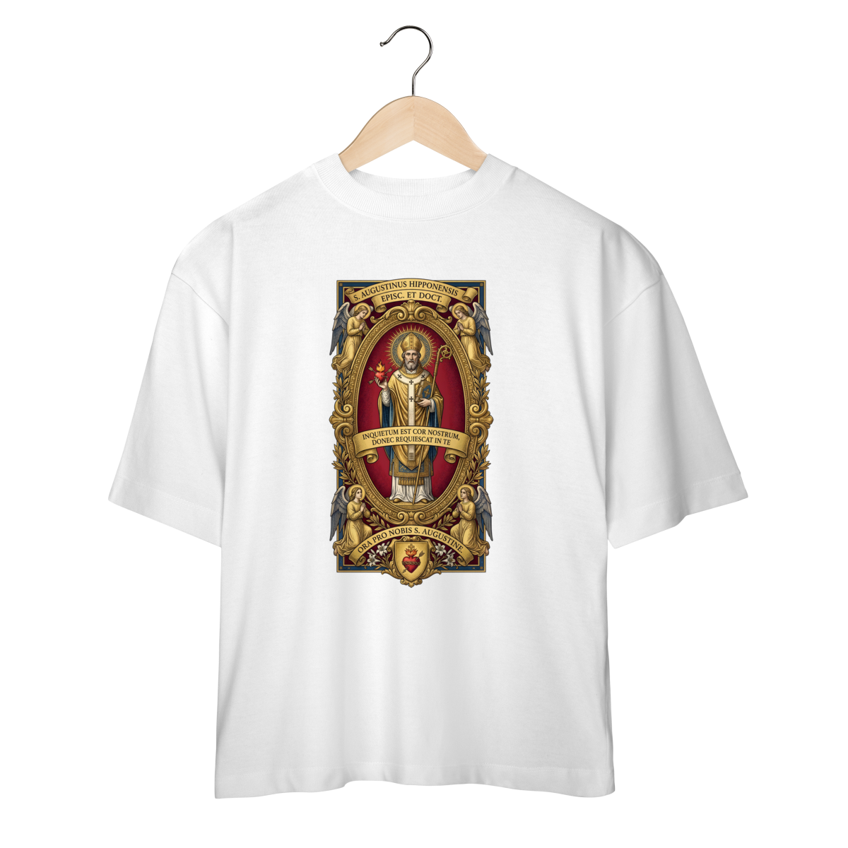 Camiseta Oversized 100% Algodão — Inquietum