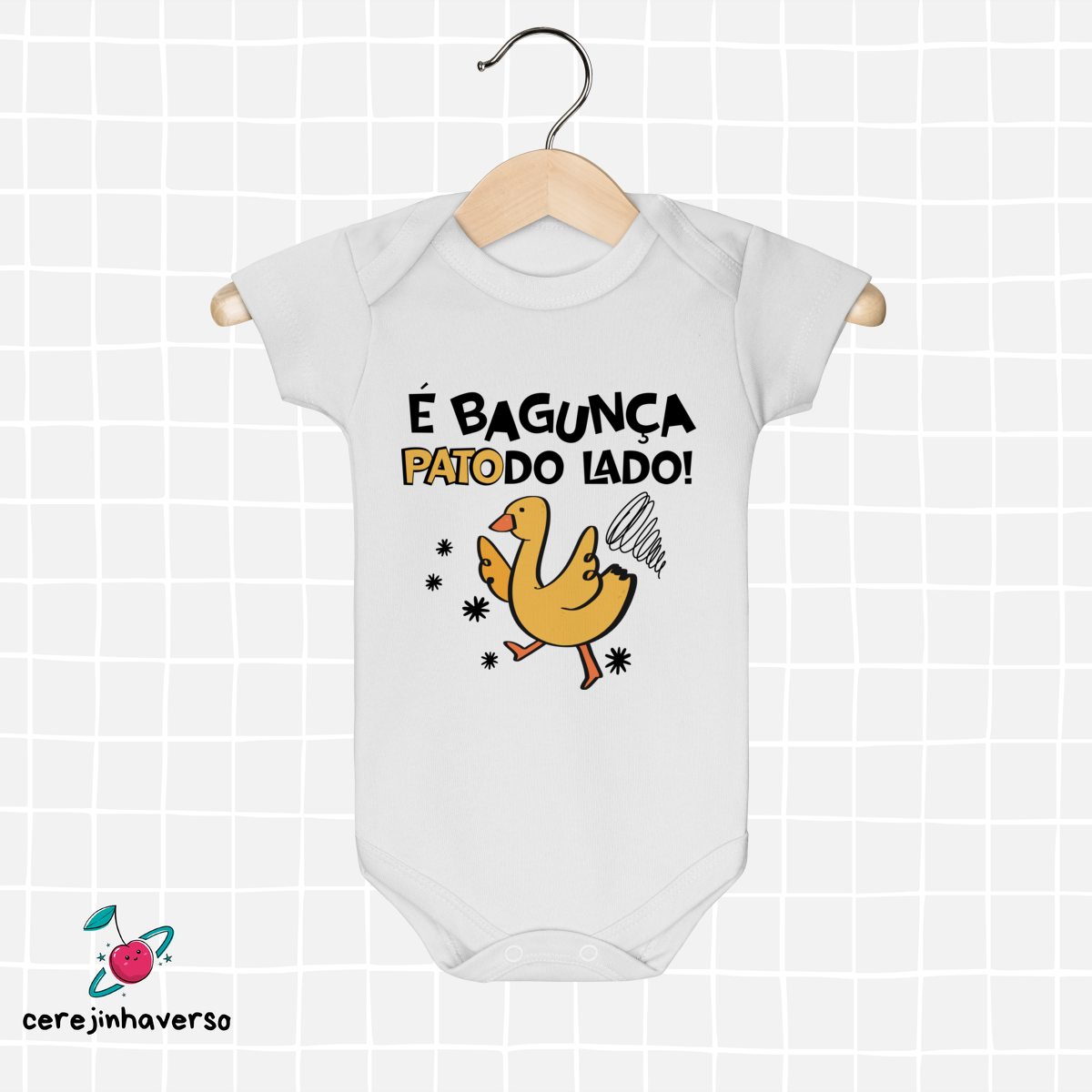 BODY BAGUNÇA PATO