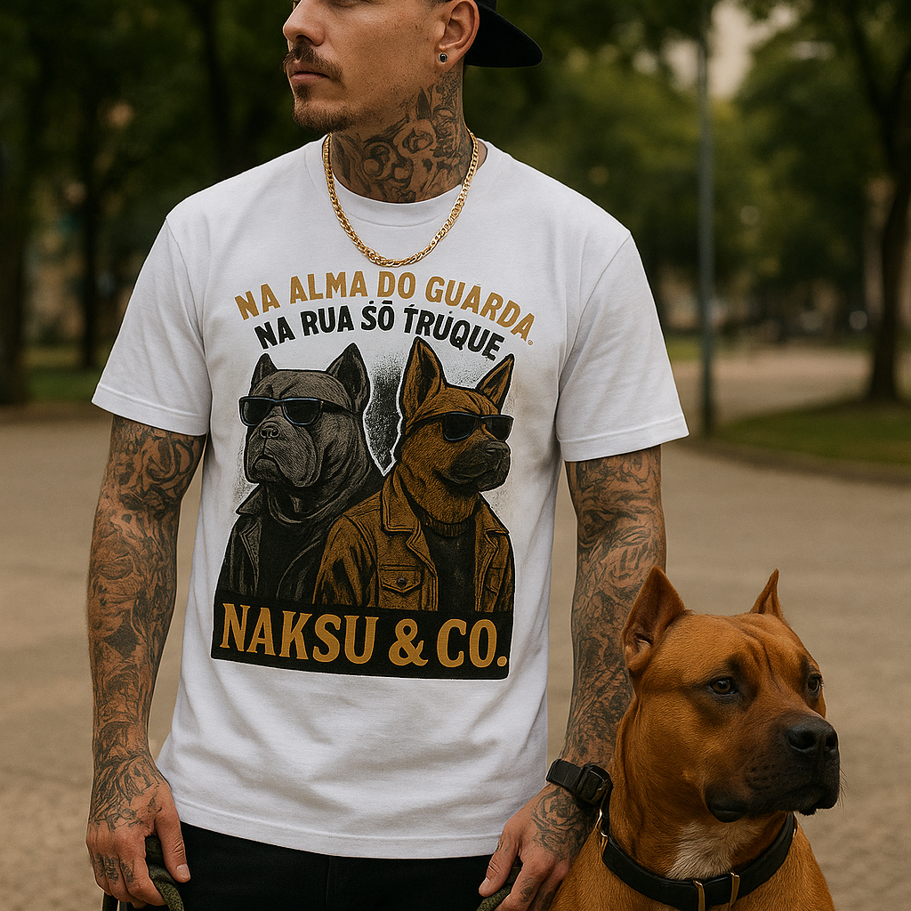 camisa t-shirt Na Alma do Guarda