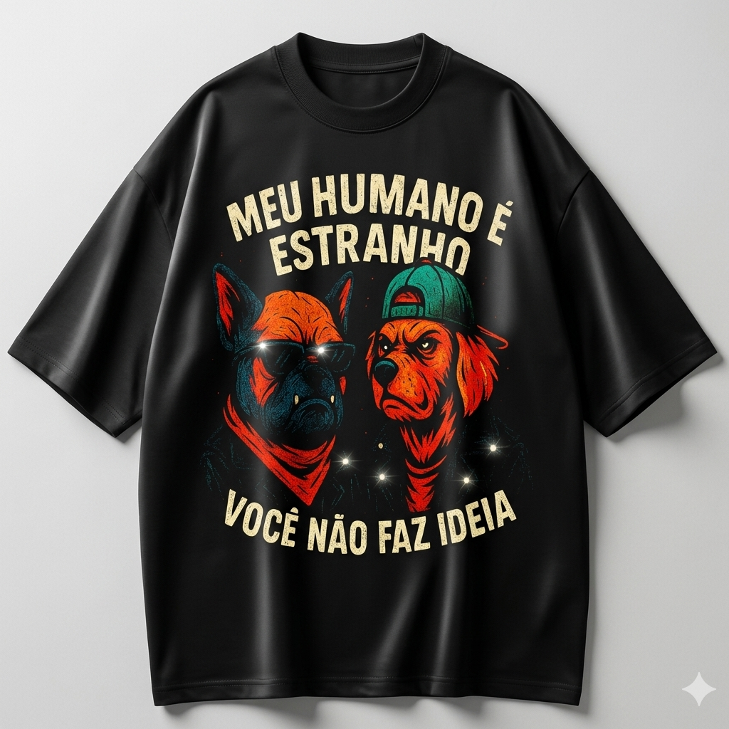 CAMISA Meu Humano é Estranho