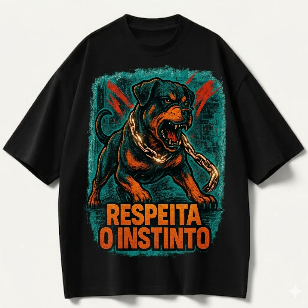 CAMISA Respeita o Instinto