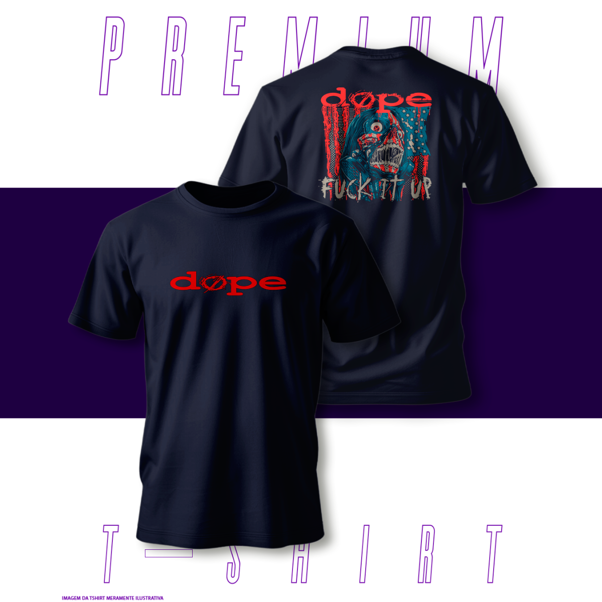 Camiseta Premium - Dope