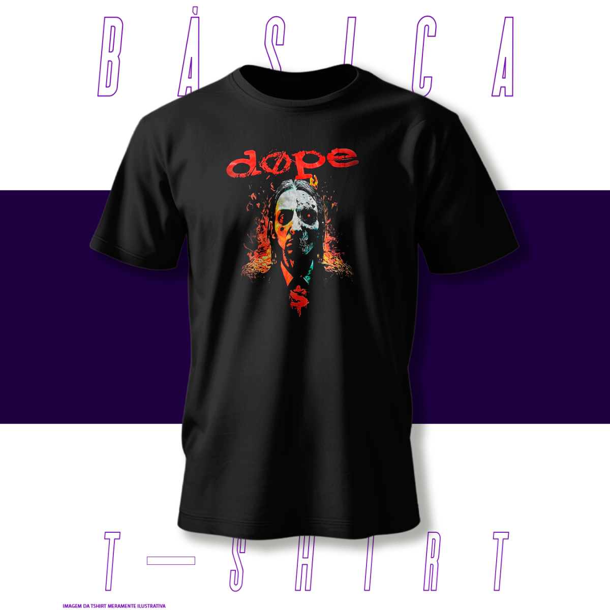 Camiseta Básica - Dope