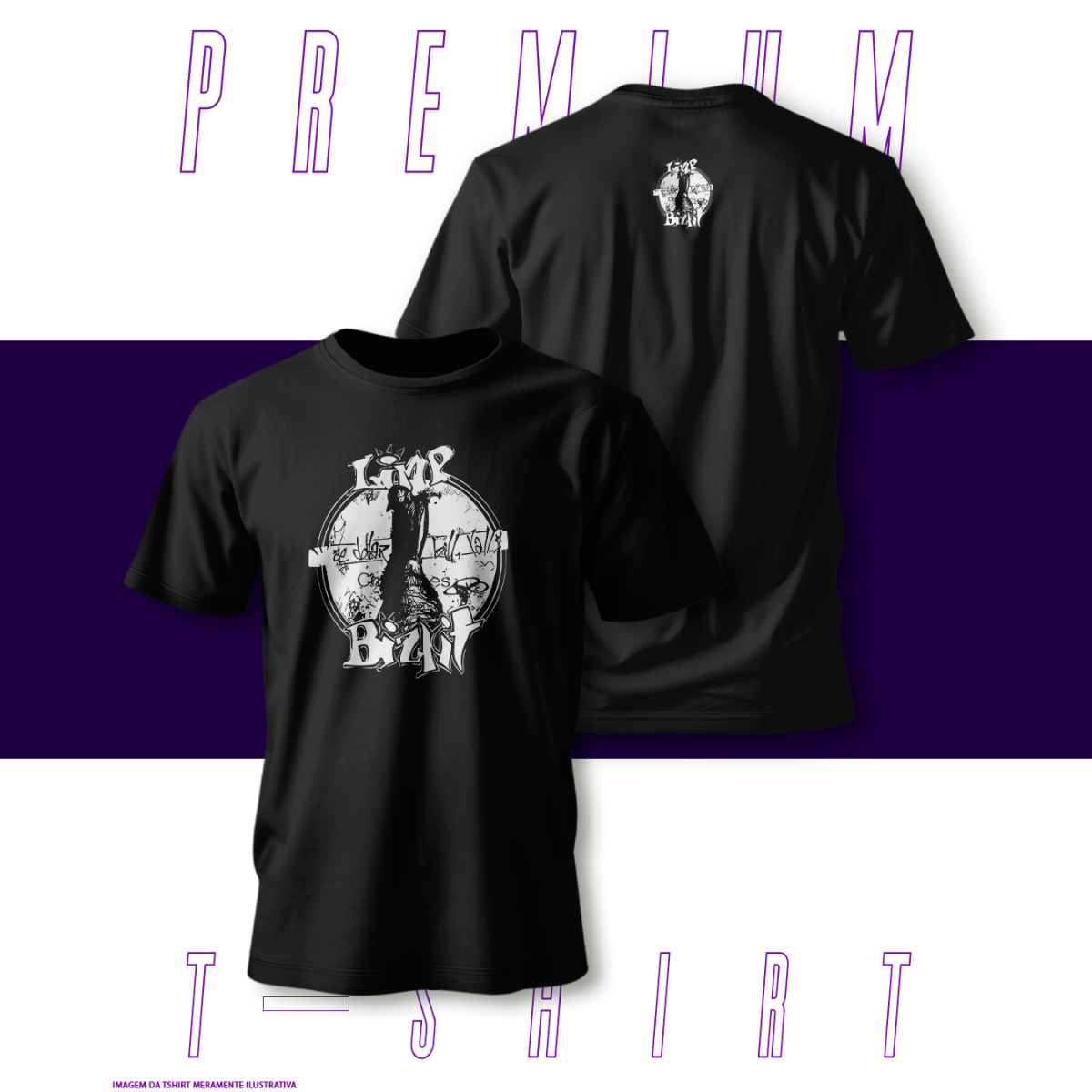 Nome do produto: Camiseta Premium - Limpbizkit