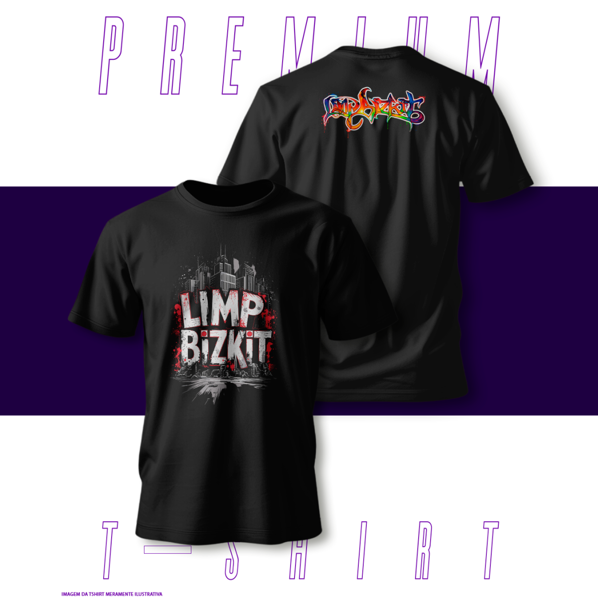 Camiseta Premium - LimpBizkit