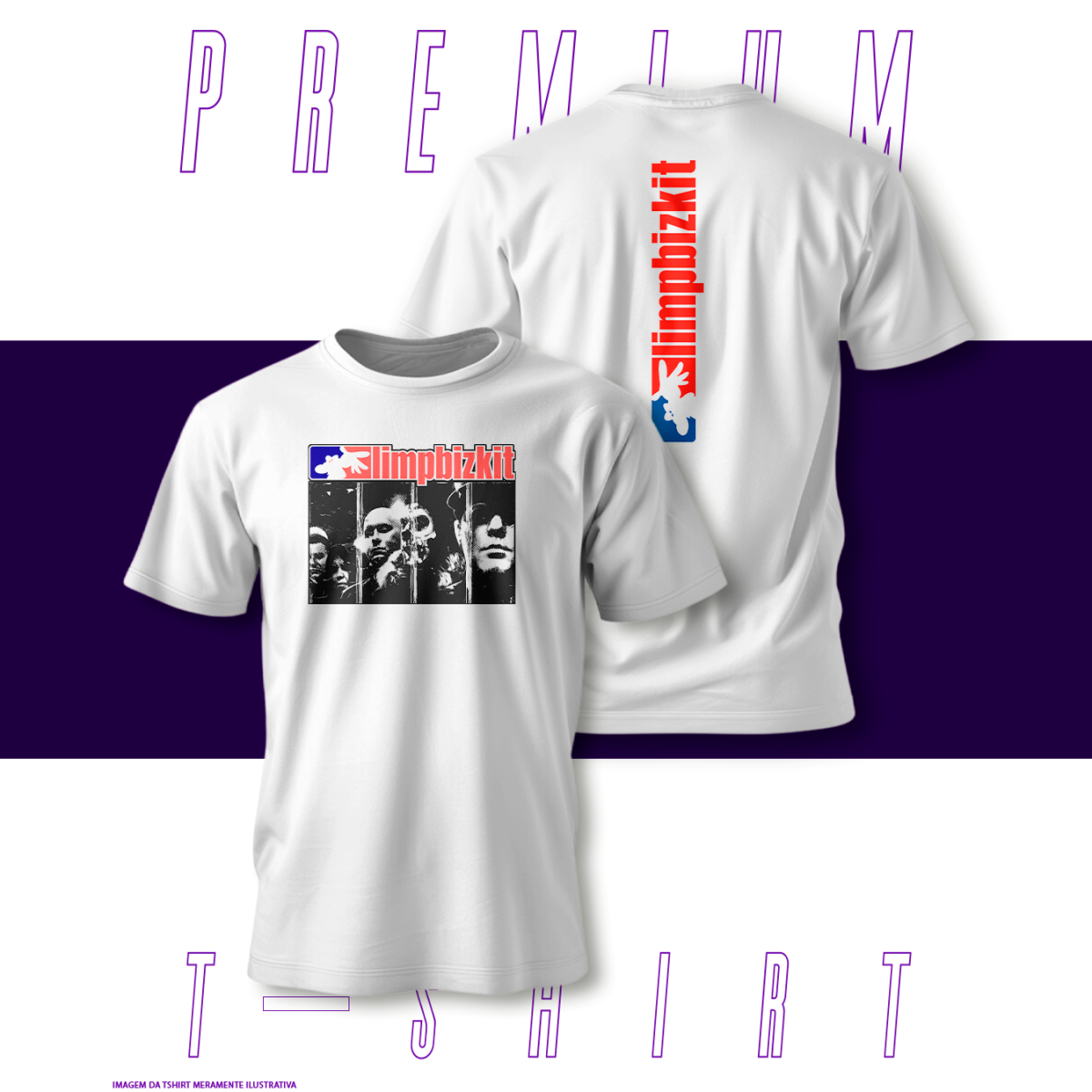 Camiseta Premium - LimpBizkit
