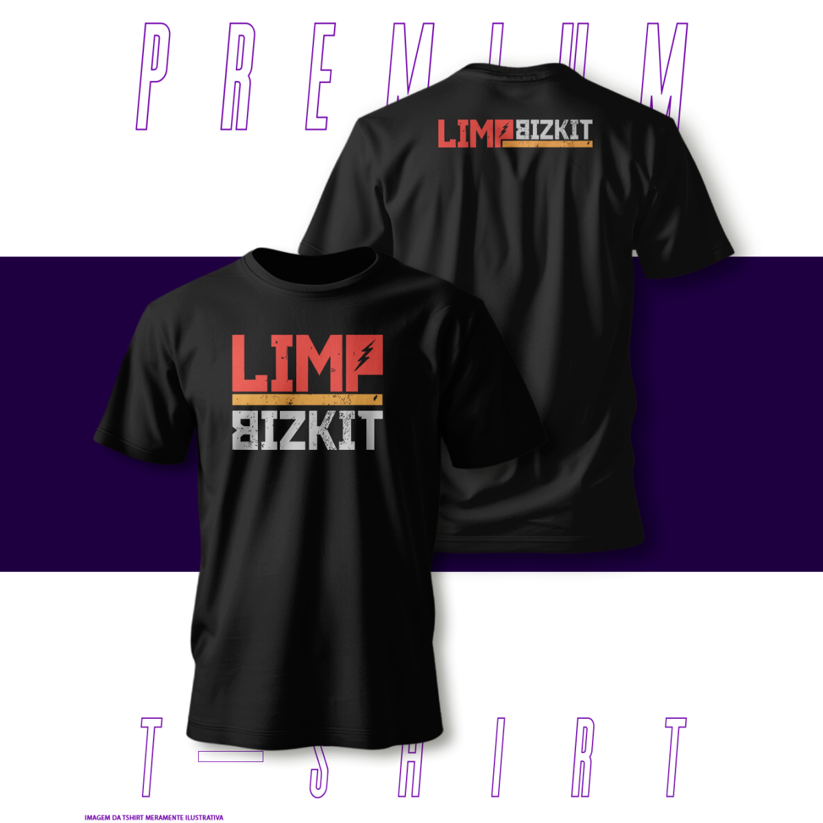 Camiseta Premium - Limpbizkit