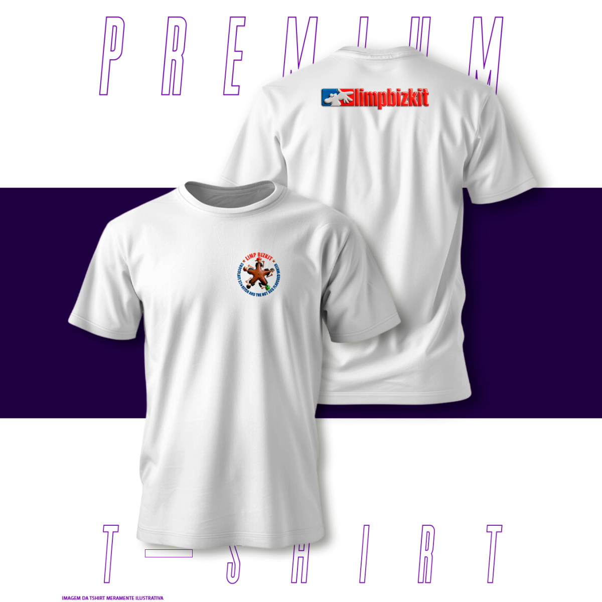 Camiseta Premium - Limpbizkit