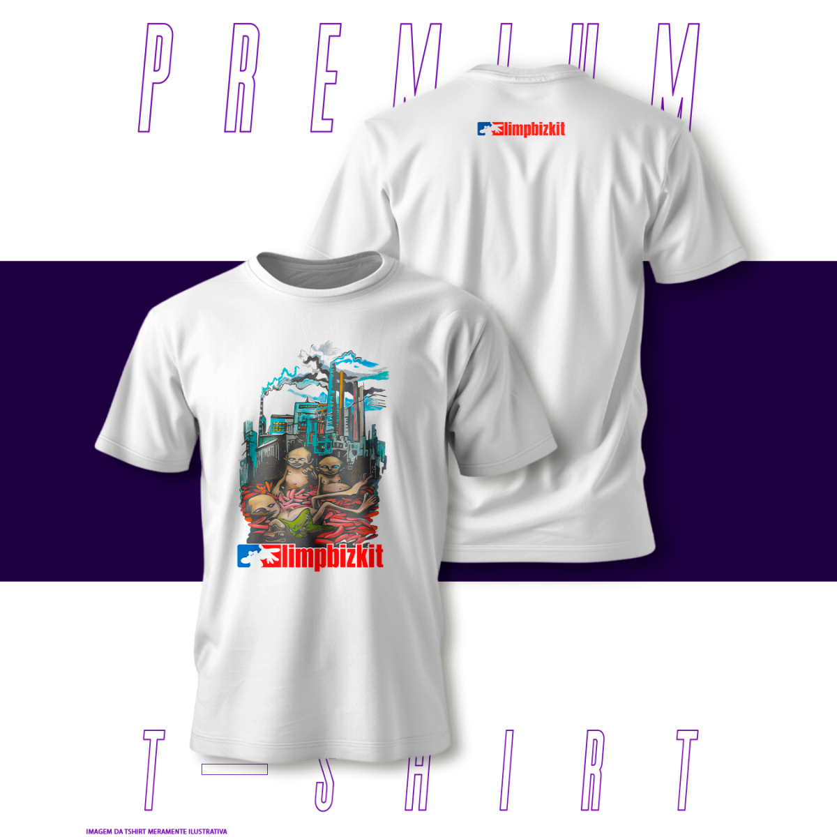 Camiseta Premium - Limpbizkit