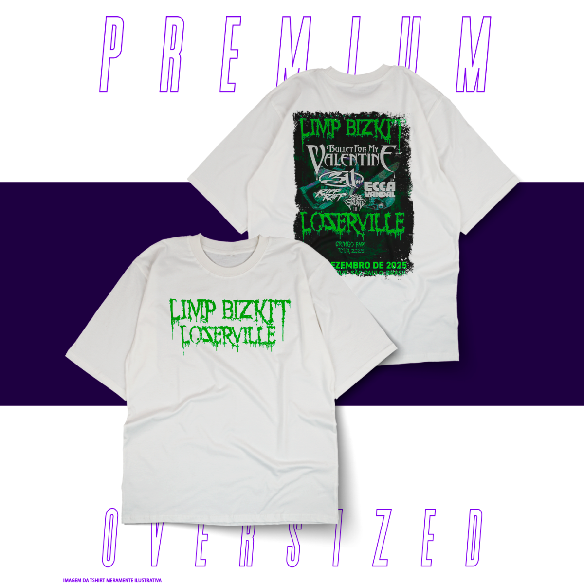 Oversized Premium - LimpBizkit Lozerville Tour 2025