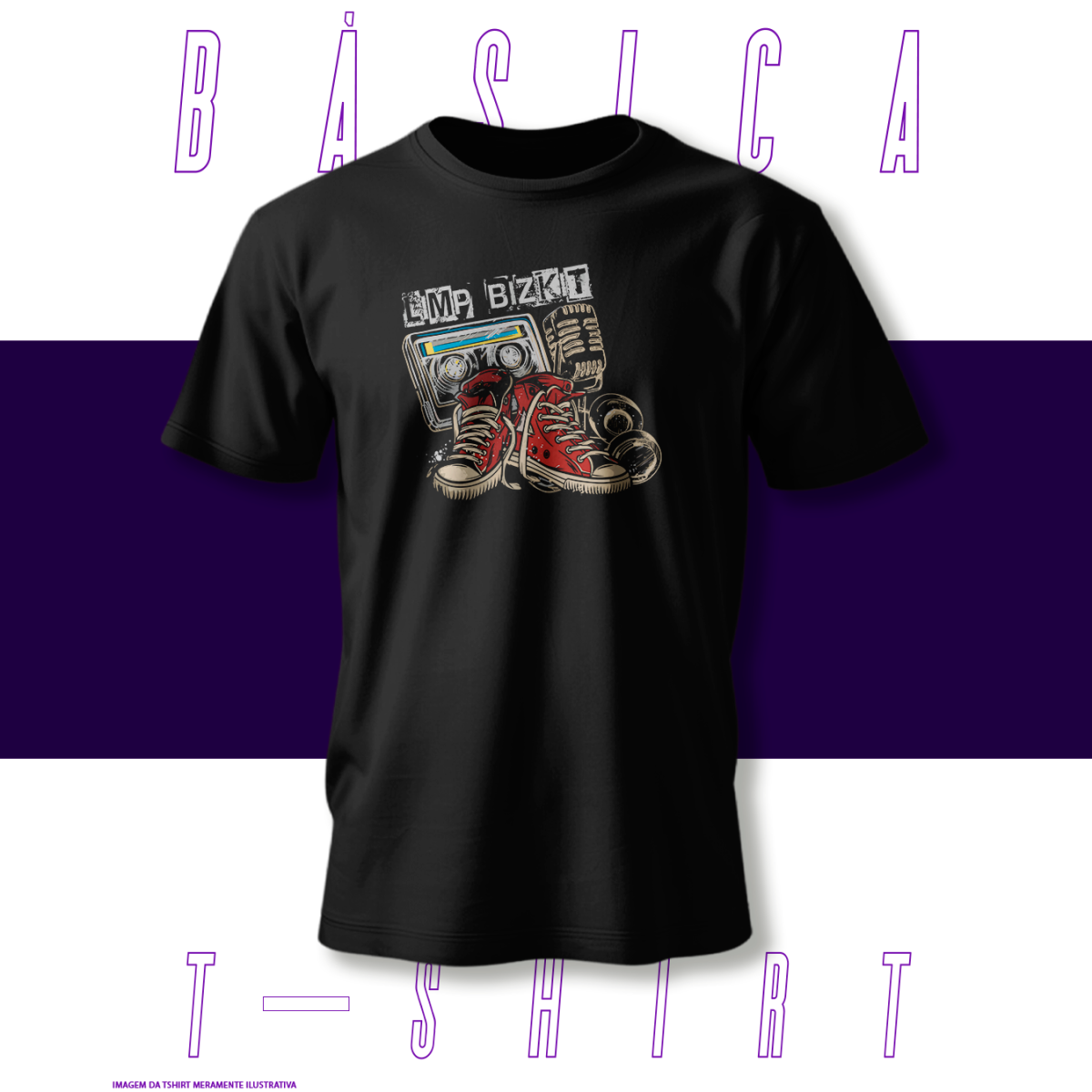 Camiseta Básica - Limpbizkit