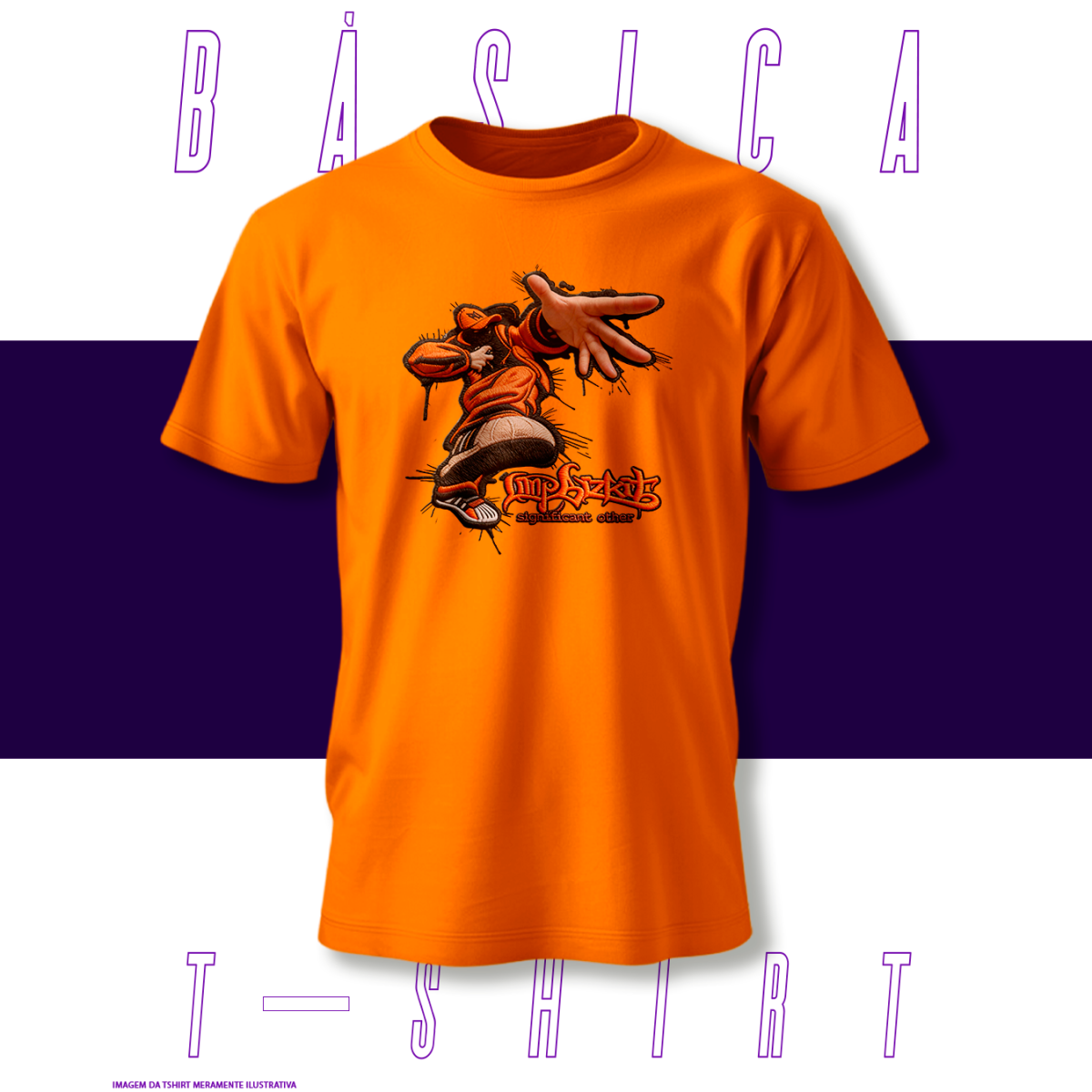 Camiseta Básica - LimpBizkit