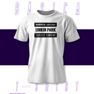 Camiseta Básica - Parental Advisory - Linkin Park