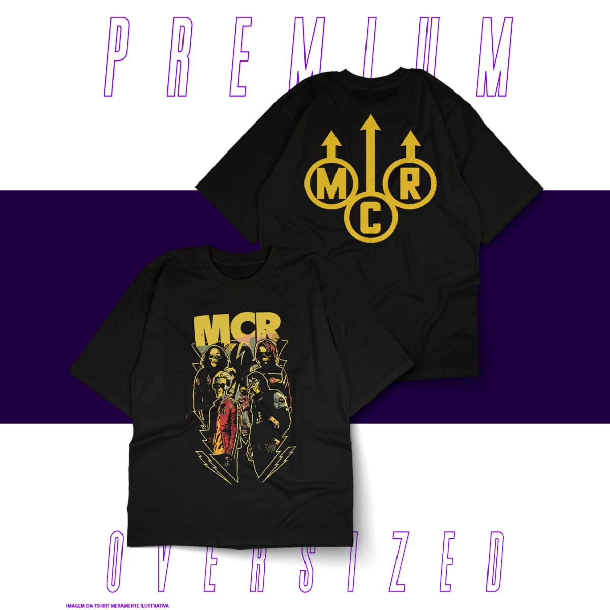 Oversized Unissex - My Chemical Romance