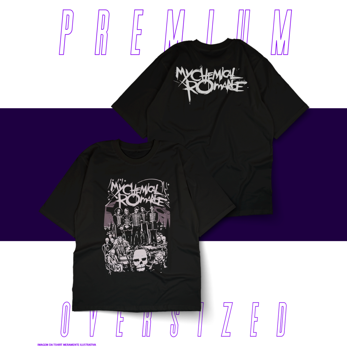 Oversized Unissex - My Chemical Romance