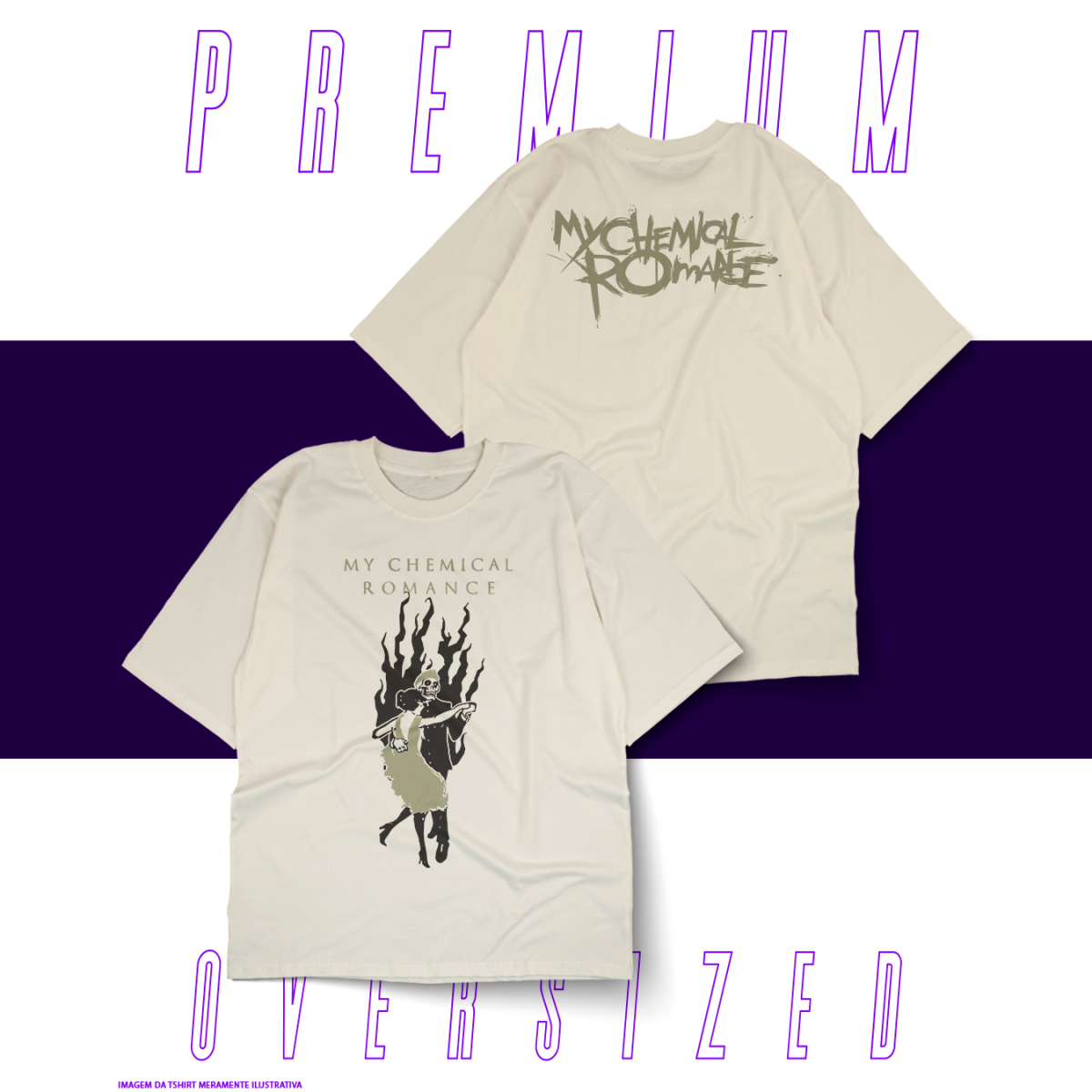 Oversized Unissex - My Chemical Romance