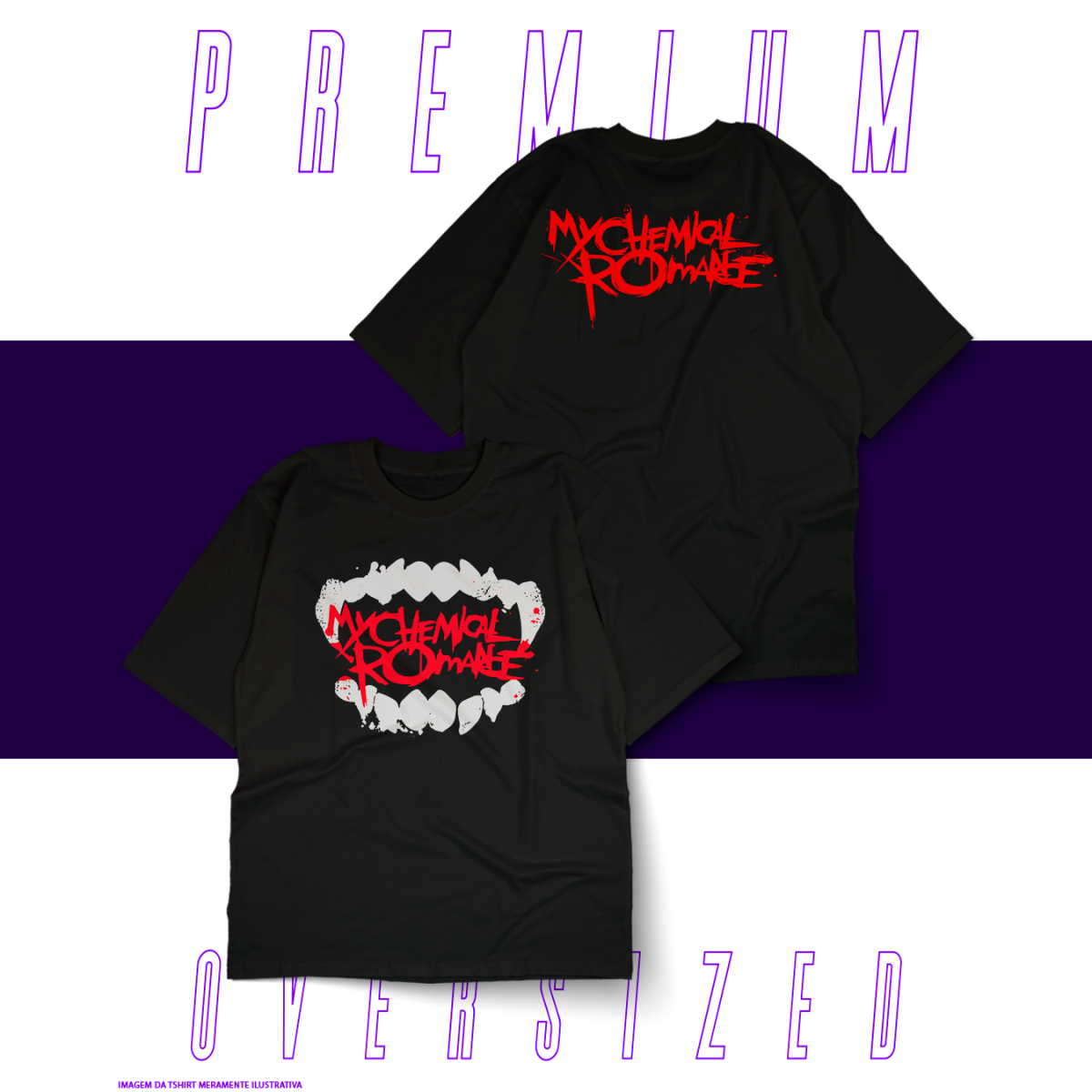 Oversized Unissex - My Chemical Romance