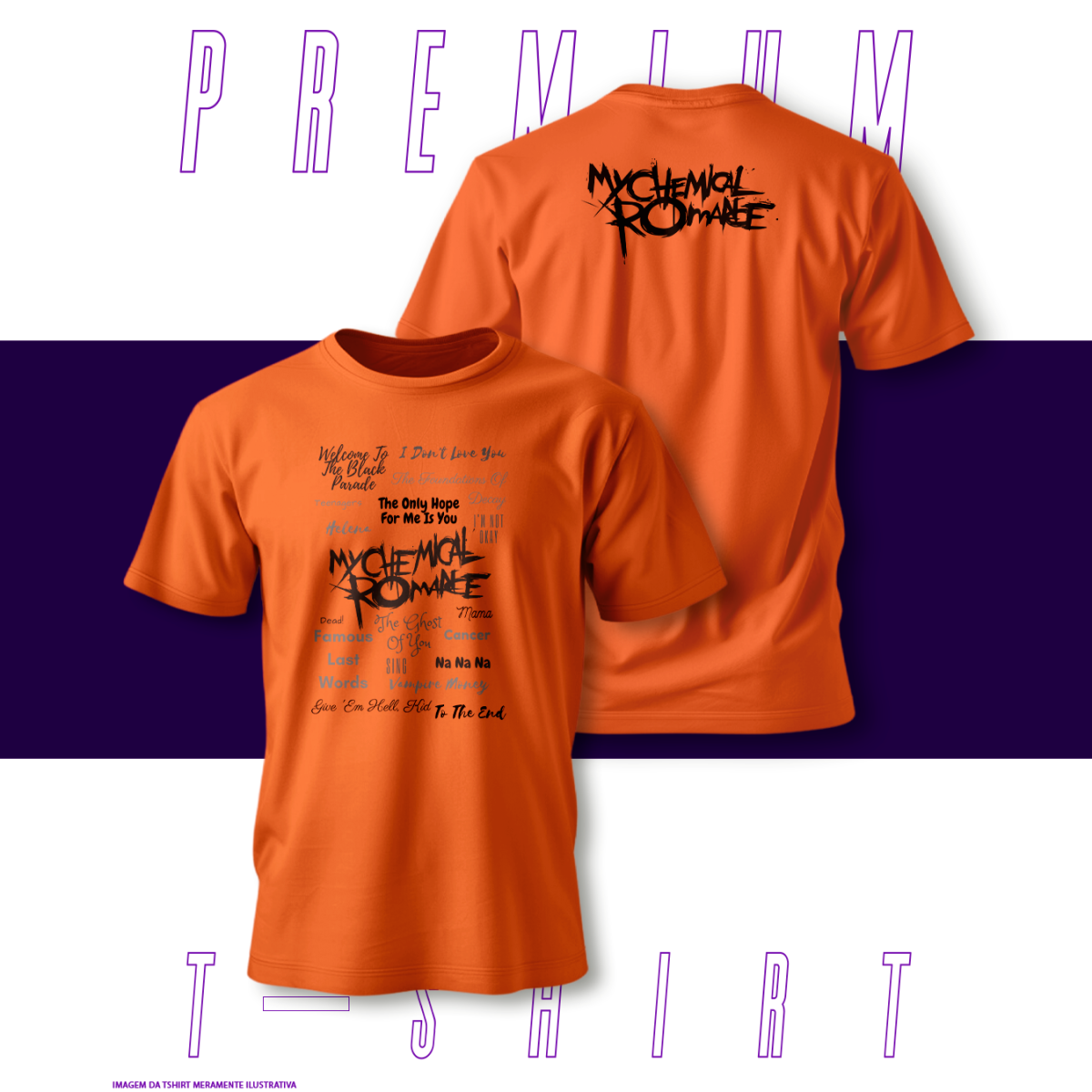 Camiseta Premium - My Chemical Romance