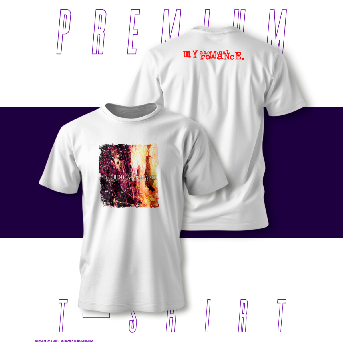 Camiseta Premium - My Chemical Romance