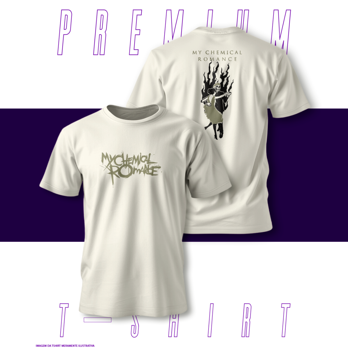 Camiseta Premium - My Chemical Romance