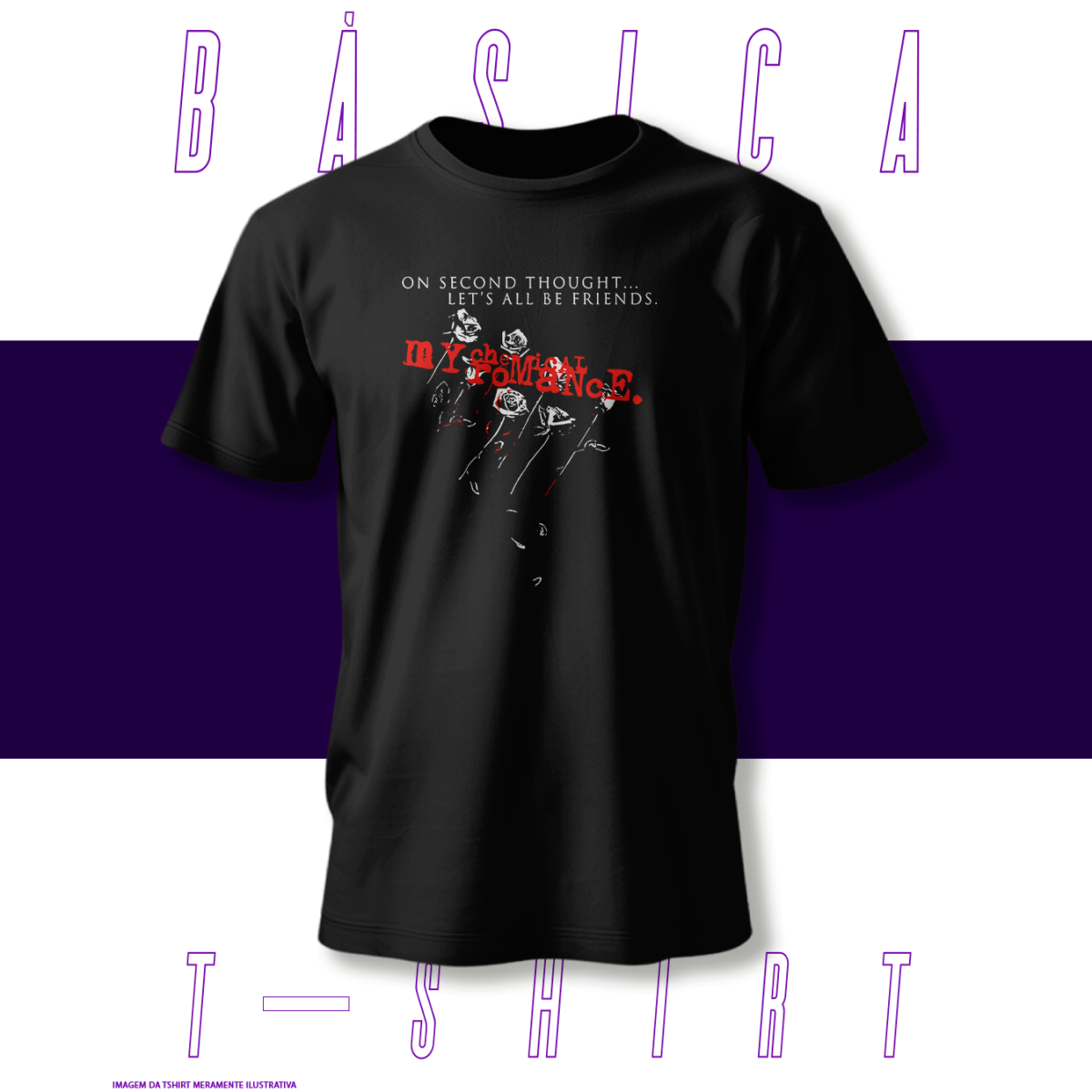 Camiseta Básica - My Chemical Romance