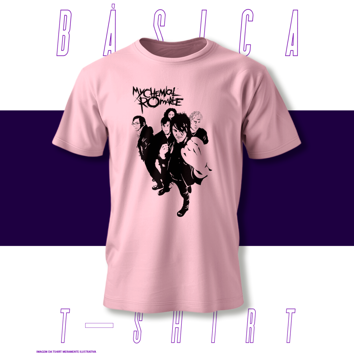 Camiseta Básica - My Chemical Romance