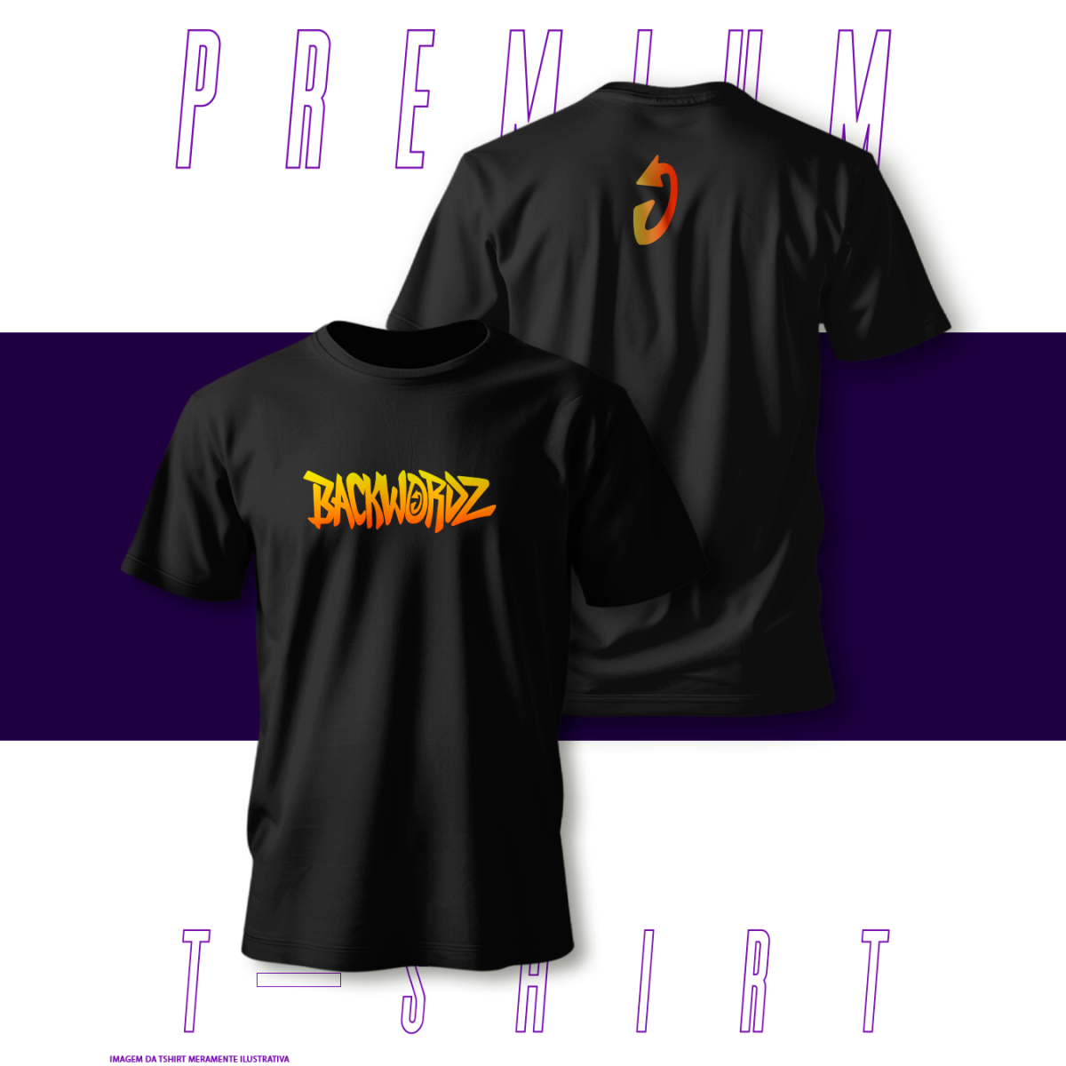 Camiseta Premium - Backwordz