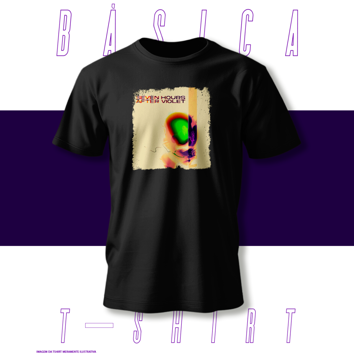 Camiseta Básica - Seven Hours After Violet 