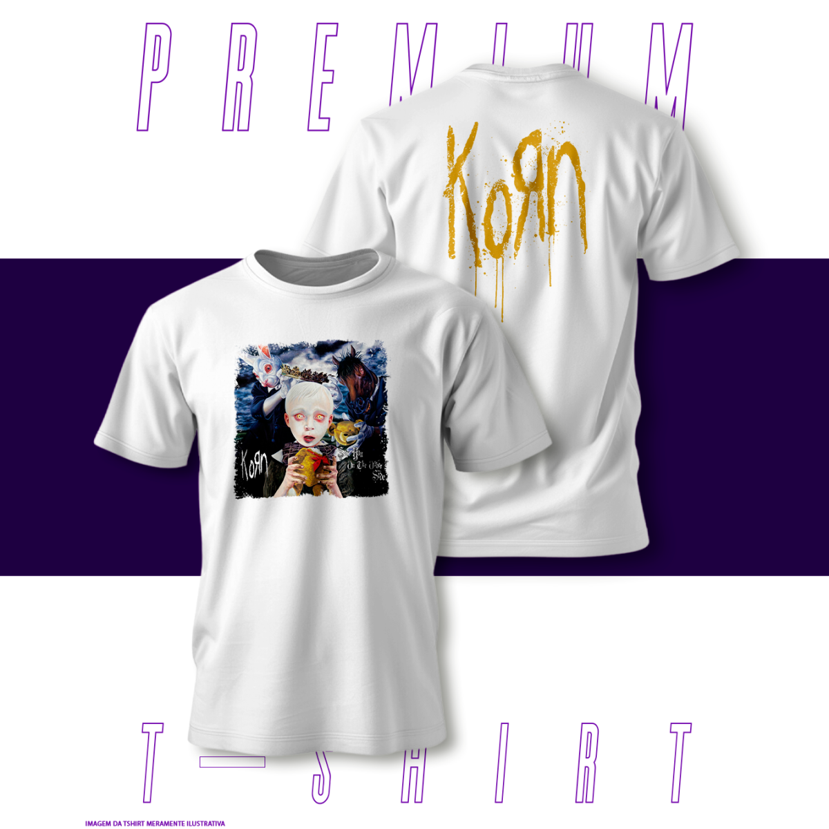 Camiseta Premium - Korn