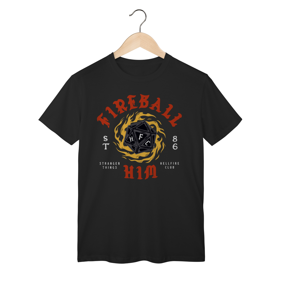  Caiseta Básica - Hell Fire Club