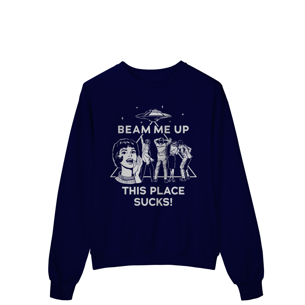 MOLETOM - THIS PLACE SUCKS | STRANGER THINGS