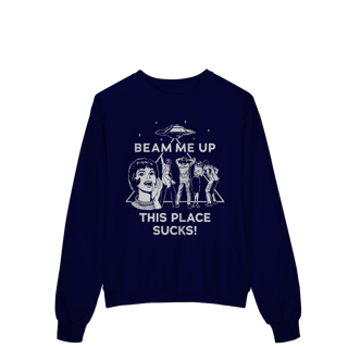 MOLETOM - THIS PLACE SUCKS | STRANGER THINGS