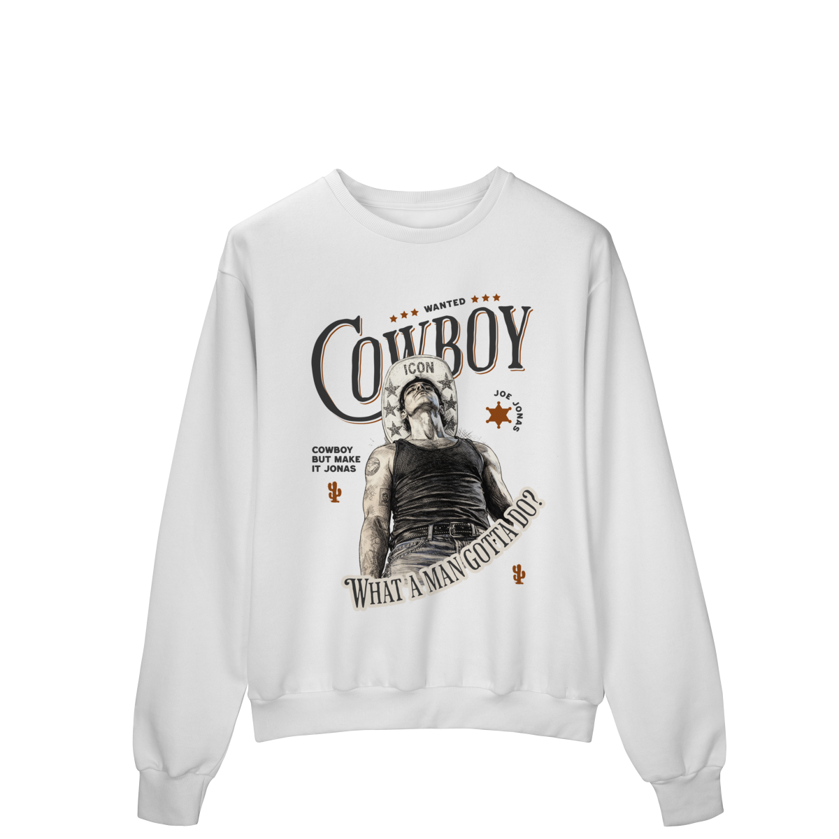 MOLETOM - COWBOY JOE | JONAS BROTHERS