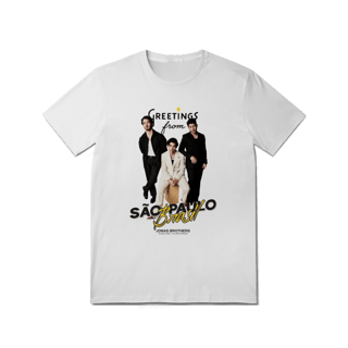 CAMISA - GREETINGS FROM BRASIL | JONAS BROTHERS