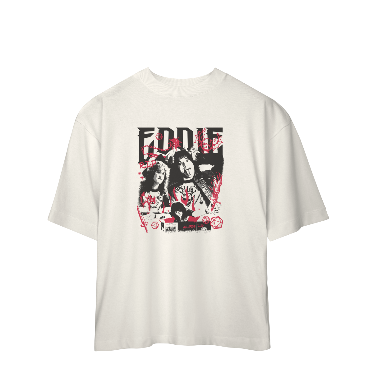 CAMISA OVERSIZED - EDDIE | STRANGER THINGS