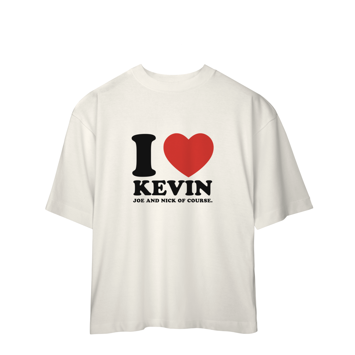 CAMISA OVERSIZED - I LOVE KEVIN | JONAS BROTHERS