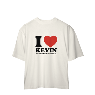 CAMISA OVERSIZED - I LOVE KEVIN | JONAS BROTHERS