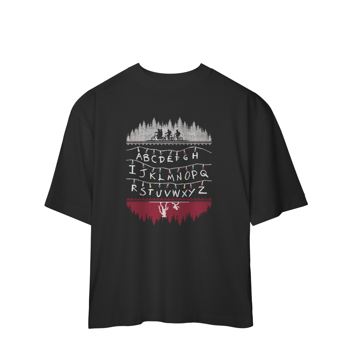 CAMISA OVERSIZED - LUZES | STRANGER THINGS