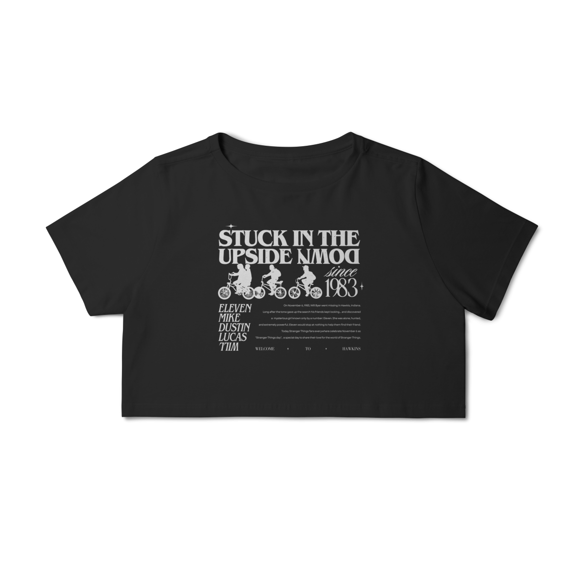 CROPPED - STRUCK IN THE UPSIDE DOWN | STRANGER THINGS