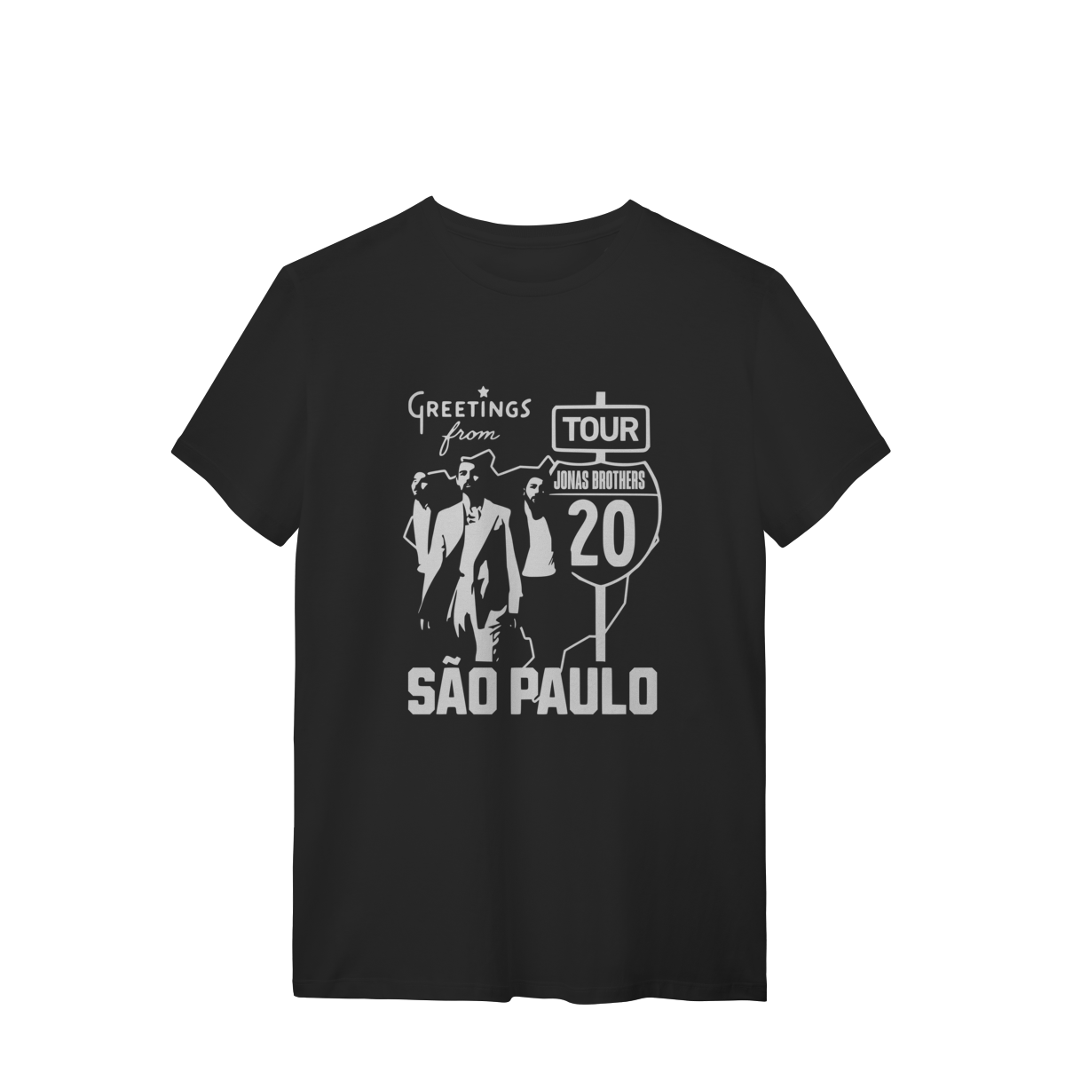 CAMISA - GREETINGS FROM SÃO PAULO | JONAS BROTHERS