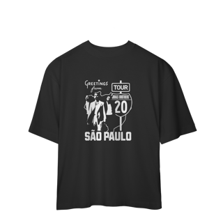 CAMISA OVERSIZED - GREETINGS FROM SÃO PAULO | JONAS BROTHERS