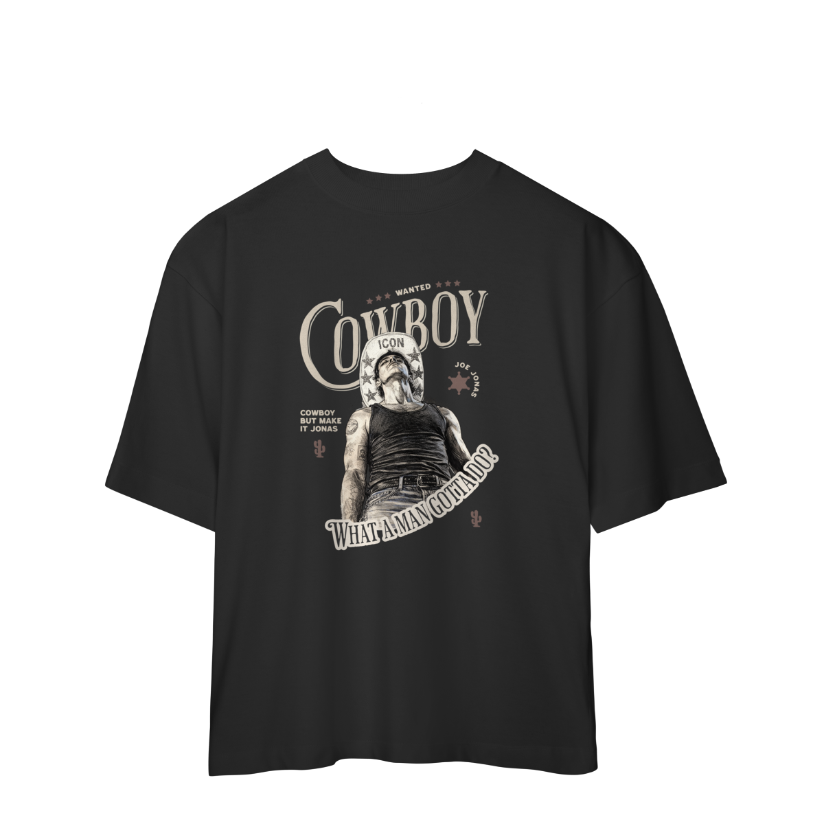 CAMISA OVERSIZED - COWBOY JOE | JONAS BROTHERS