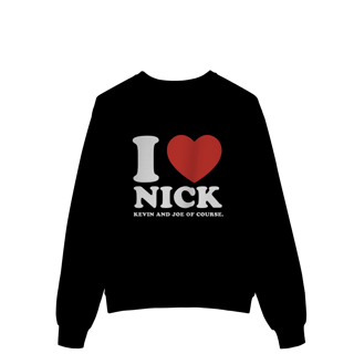 MOLETOM - I LOVE NICK | JONAS BROTHERS