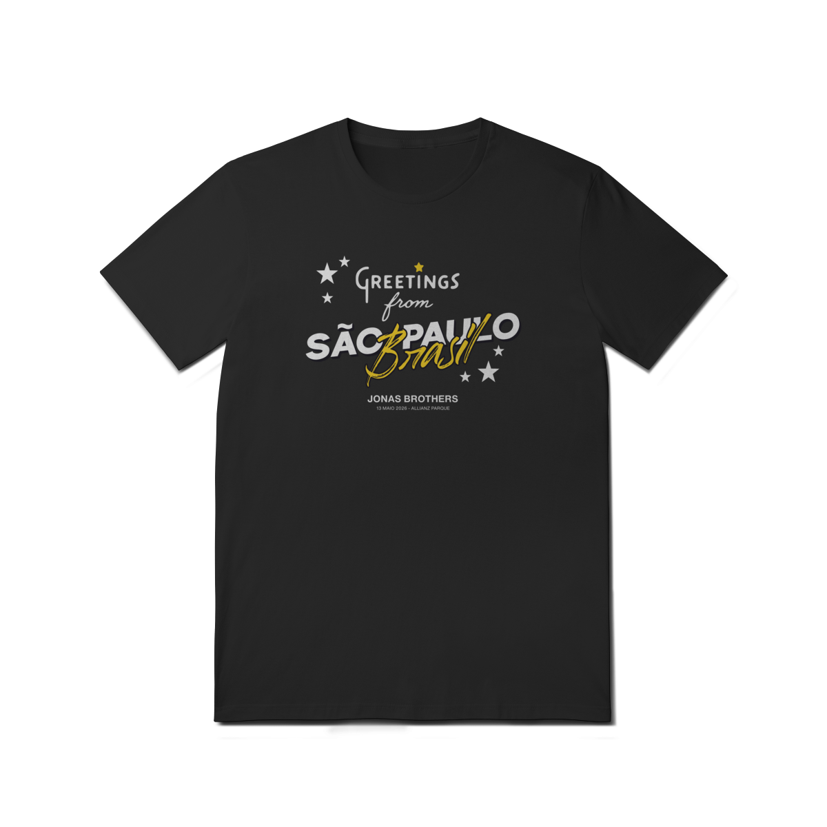 CAMISA - GREETINGS FROM BRASIL | JONAS BROTHERS