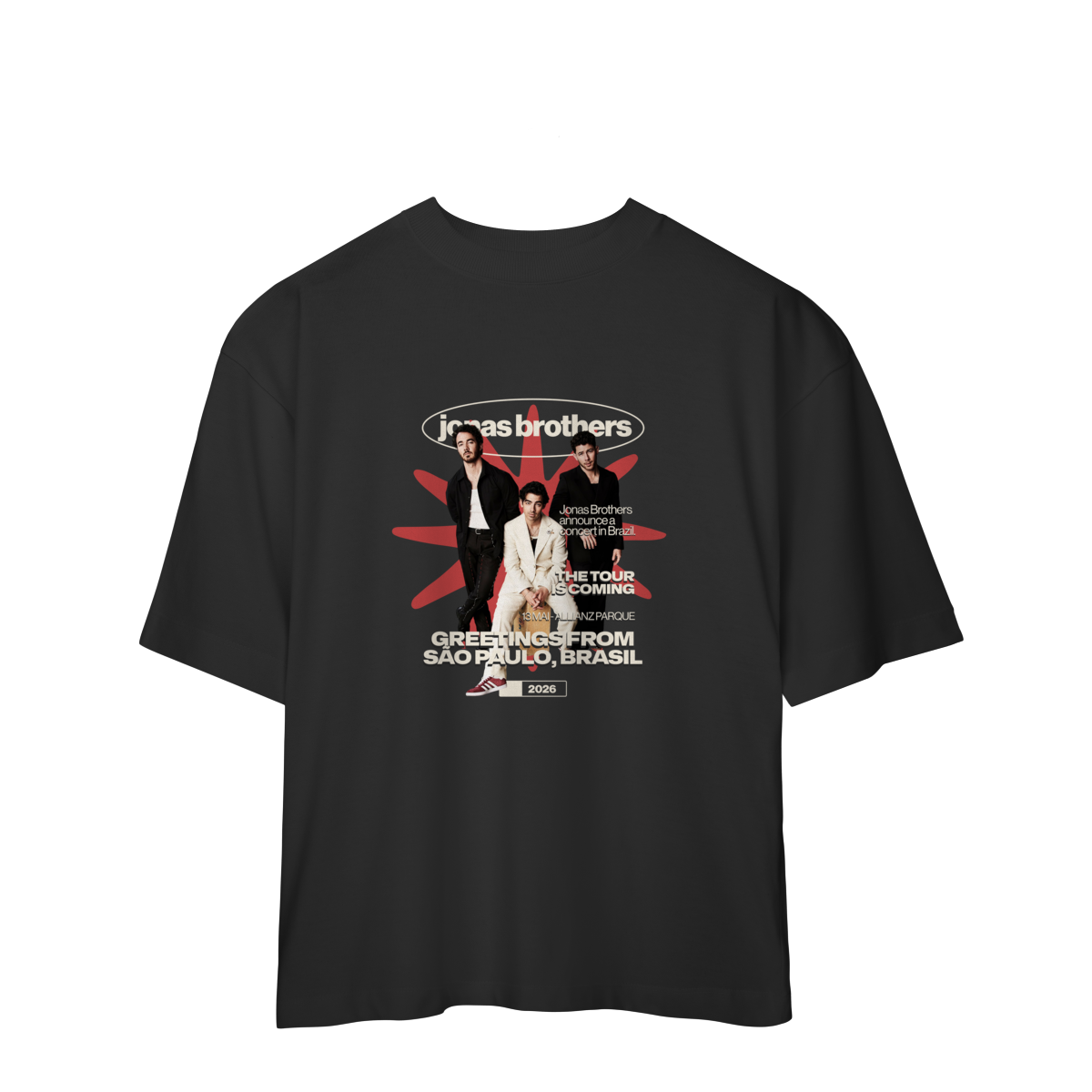 CAMISA OVERSIZED - MAGAZINE | JONAS BROTHERS