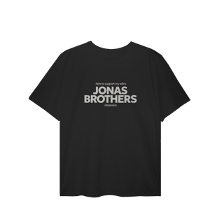 CAMISA PLUS SIZE - HERE TO SUPPORT MY WIFE'S OBSESSION | JONAS BROTHERS