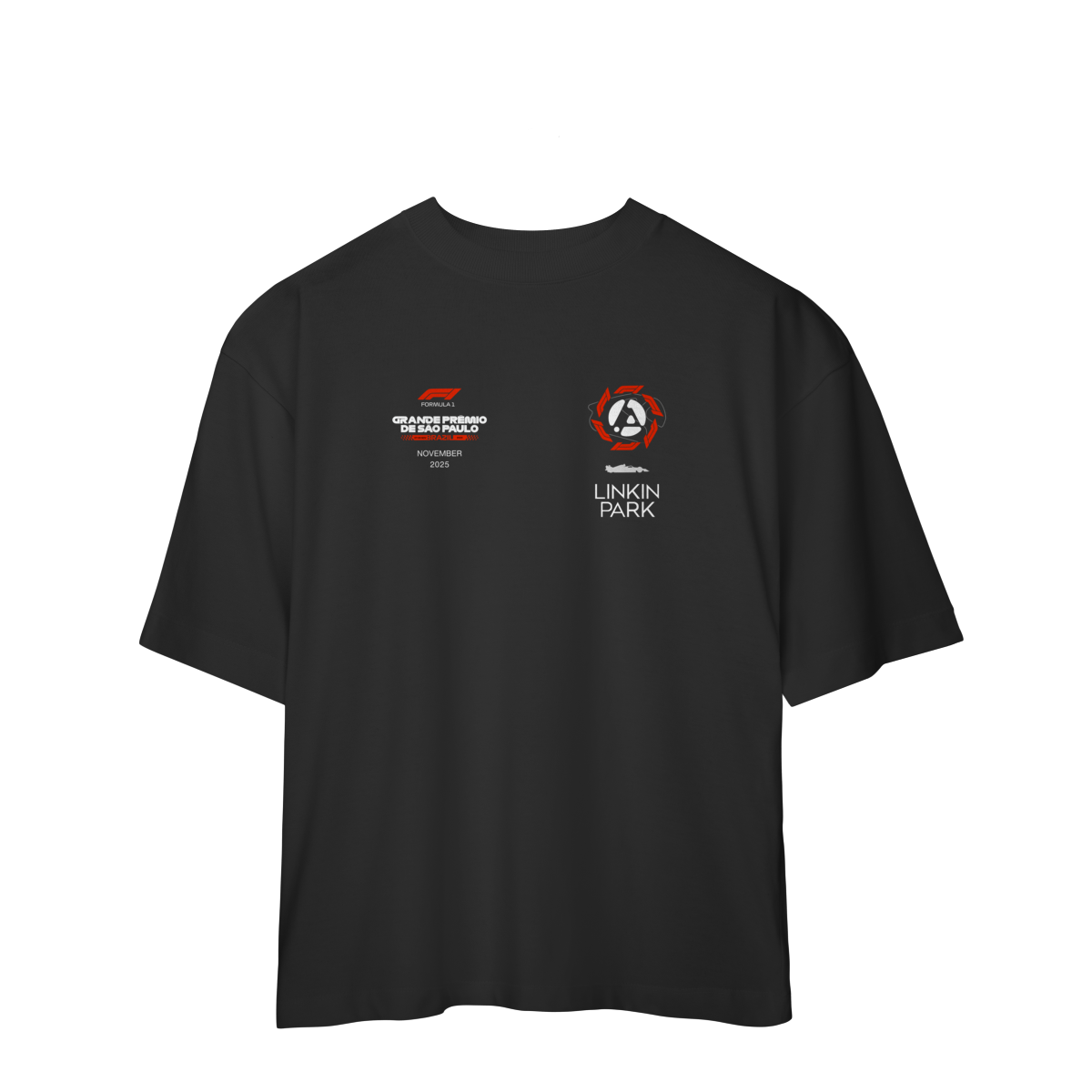 CAMISA OVERSIZED - GRANDE PRÊMIO DE SÃO PAULO | F1 LINKIN PARK